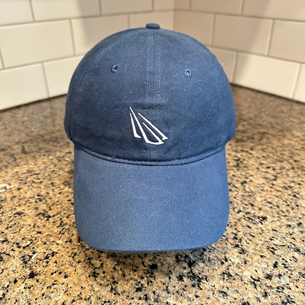 Nautica Powercap LED Baseball Hat Men's Adjustable Navy Blue Lighted